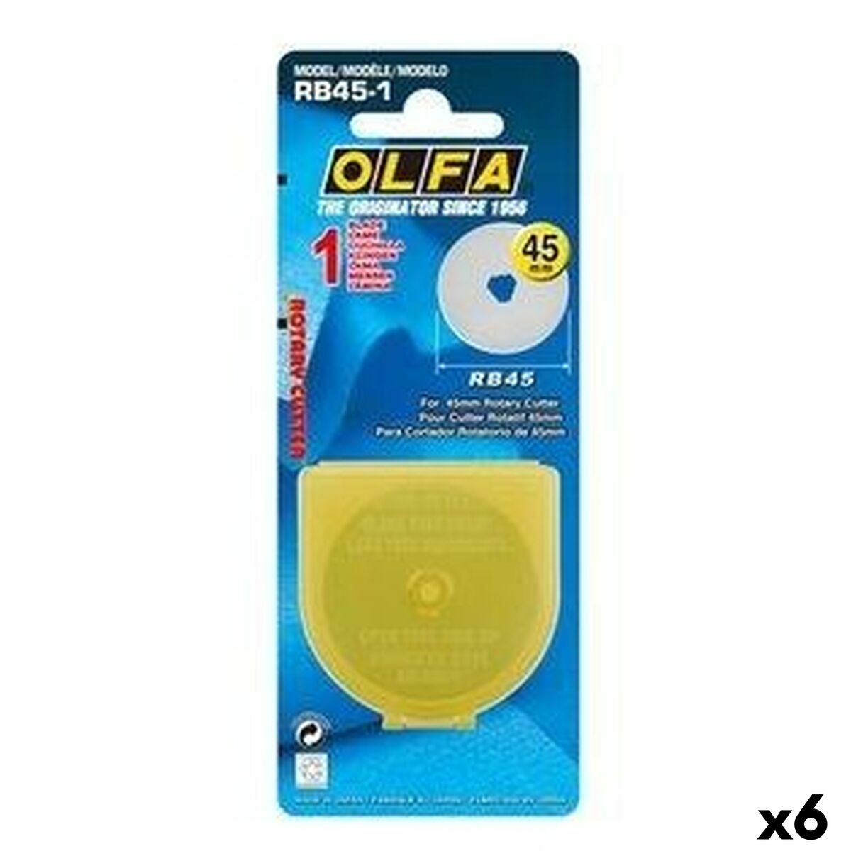 Lâmina de Corte Olfa RTY-2 6 Unidades