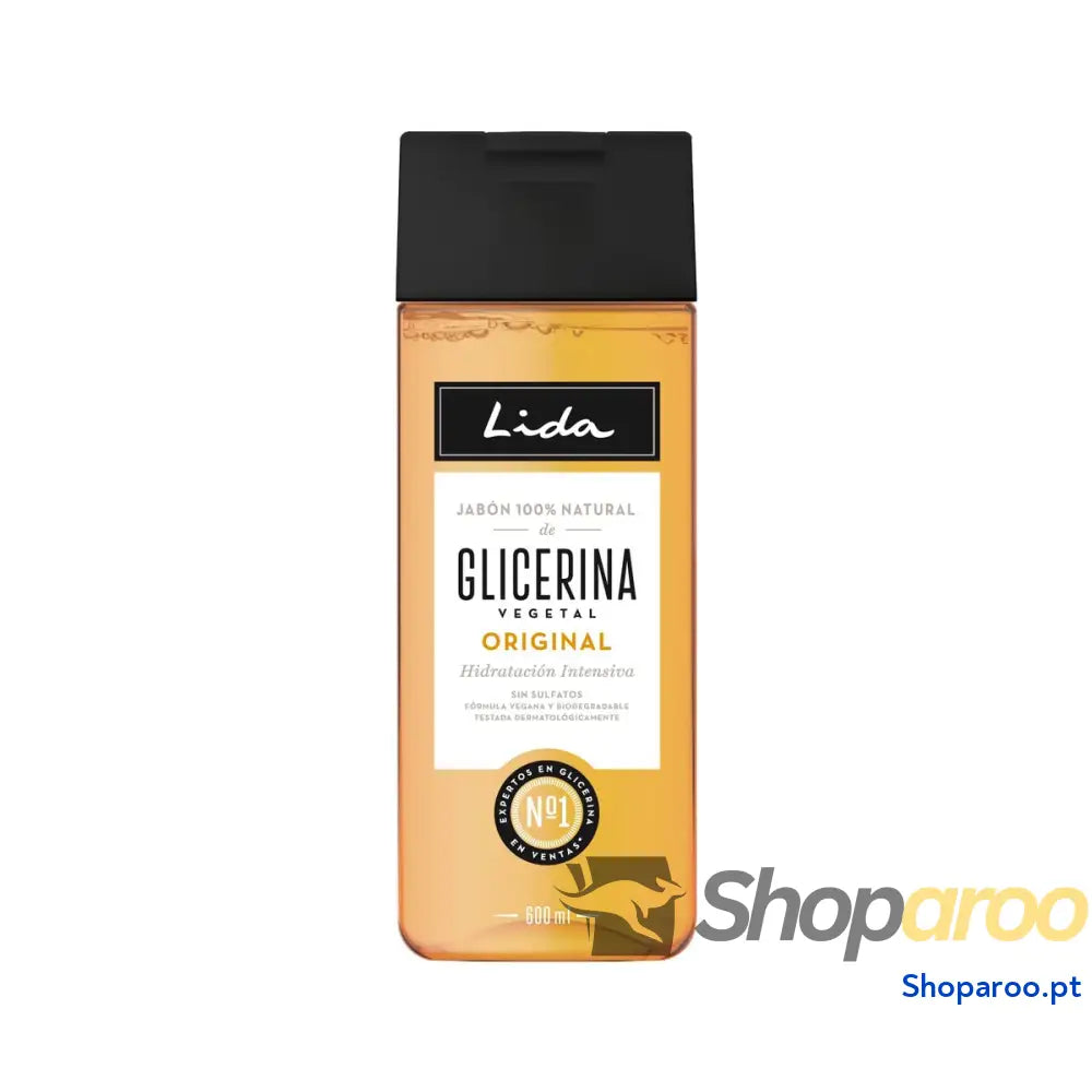 Sabonete de Glicerina Lida Natural Líquido (600 ml)