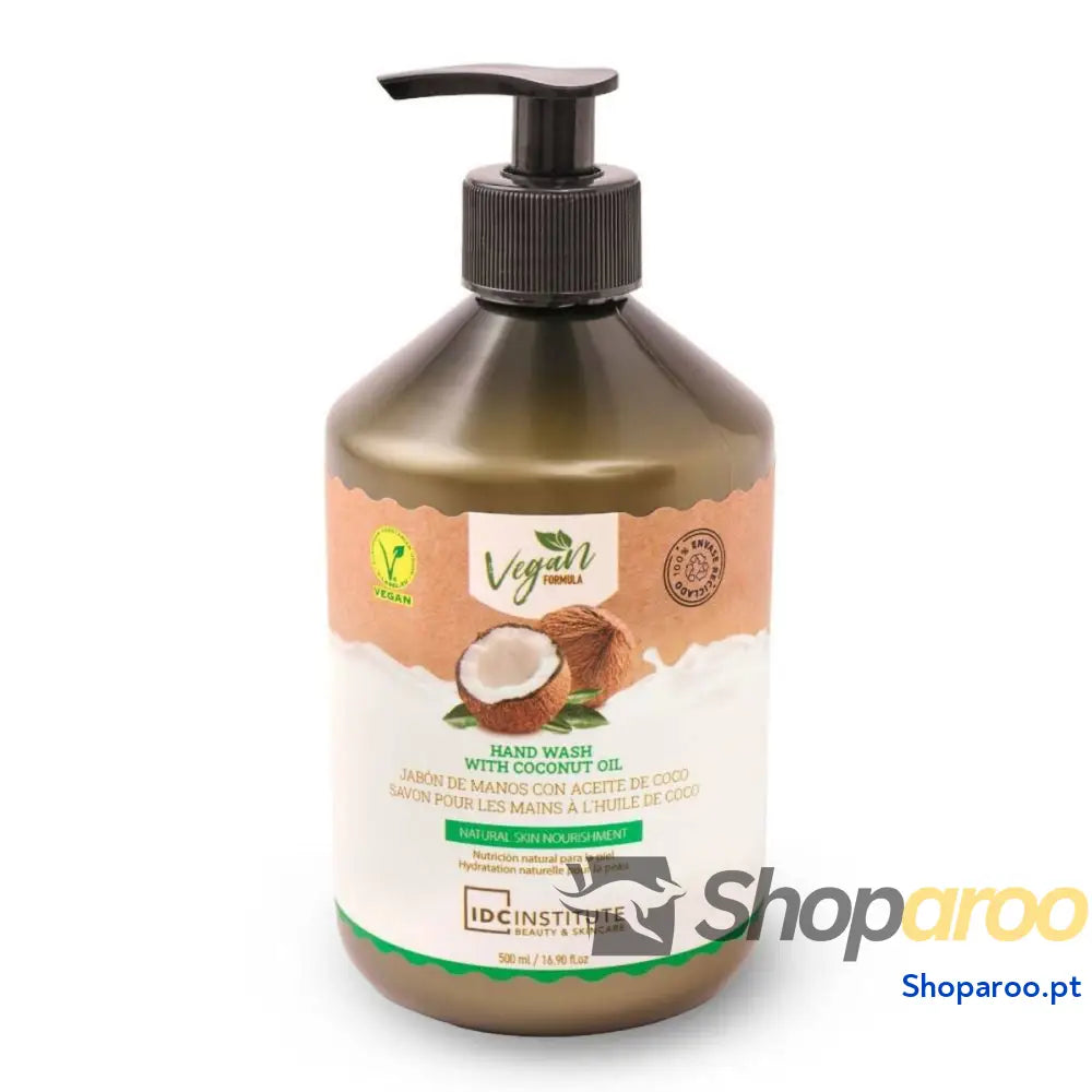 Sabonete de Mãos Líquido com Doseador IDC Institute HAND WASH 500 ml Óleo de coco
