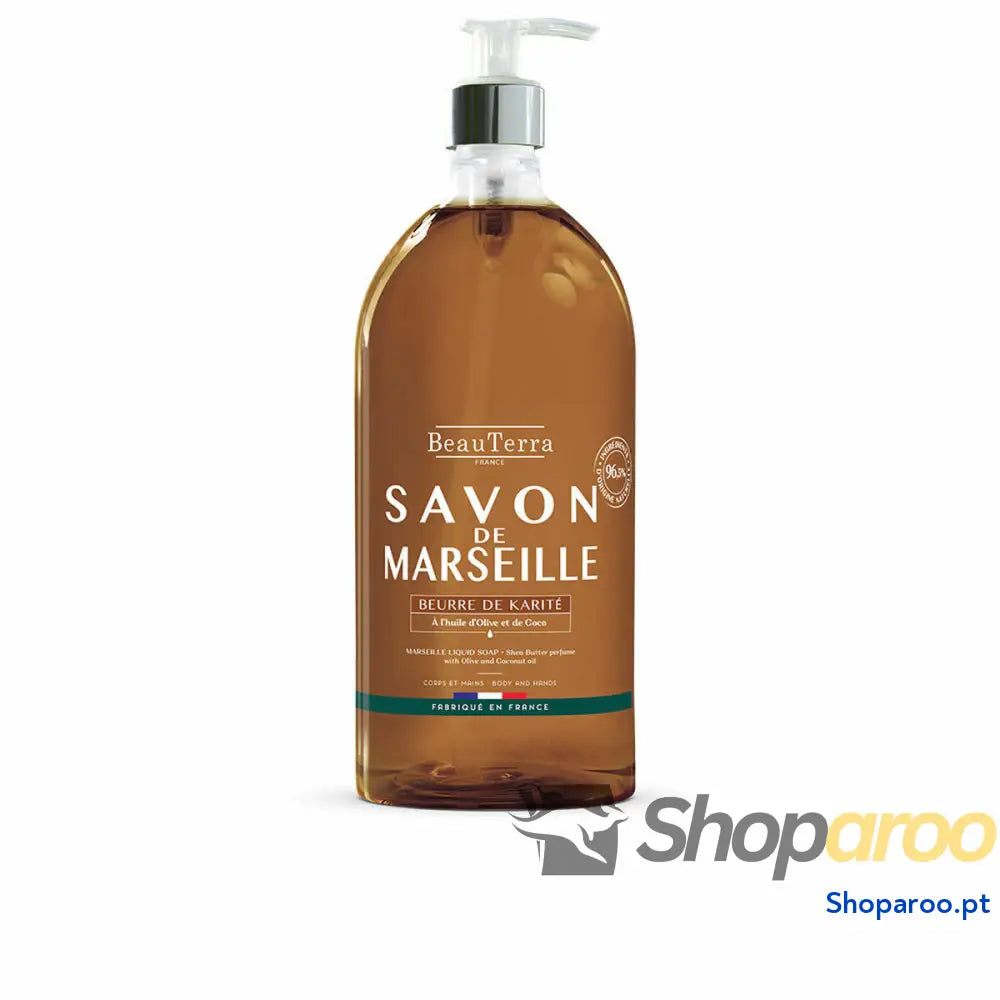 Sabonete Líquido Beauterra Savon de Marseille Manteiga de Karité 1 L