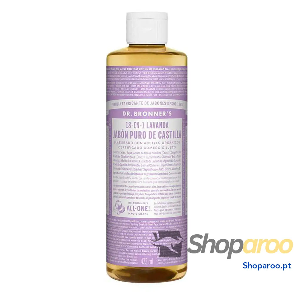 Sabonete Líquido Dr Bronner's 475 ml Lavanda