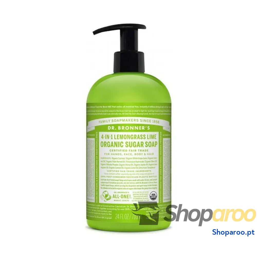 Sabonete Líquido Dr Bronner's Lemongrass Lime 710 ml