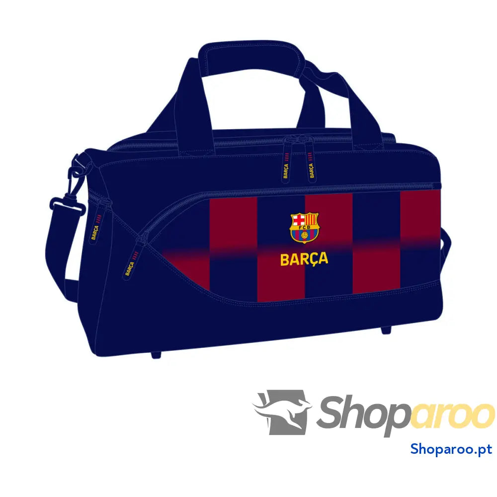 Saco de Desporto F.C. Barcelona Azul Grená 50 x 25 x 25 cm