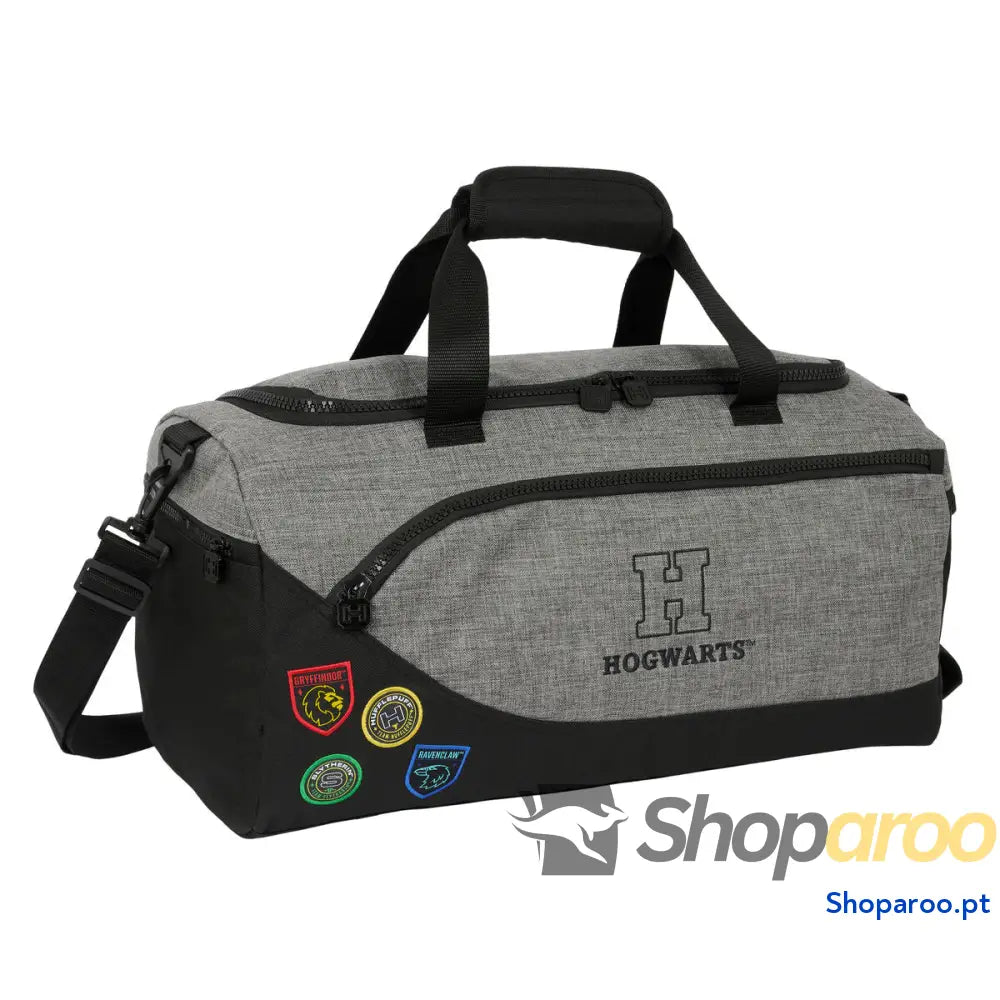 Saco de Desporto Harry Potter House of champions Preto Cinzento 50 x 25 x 25 cm
