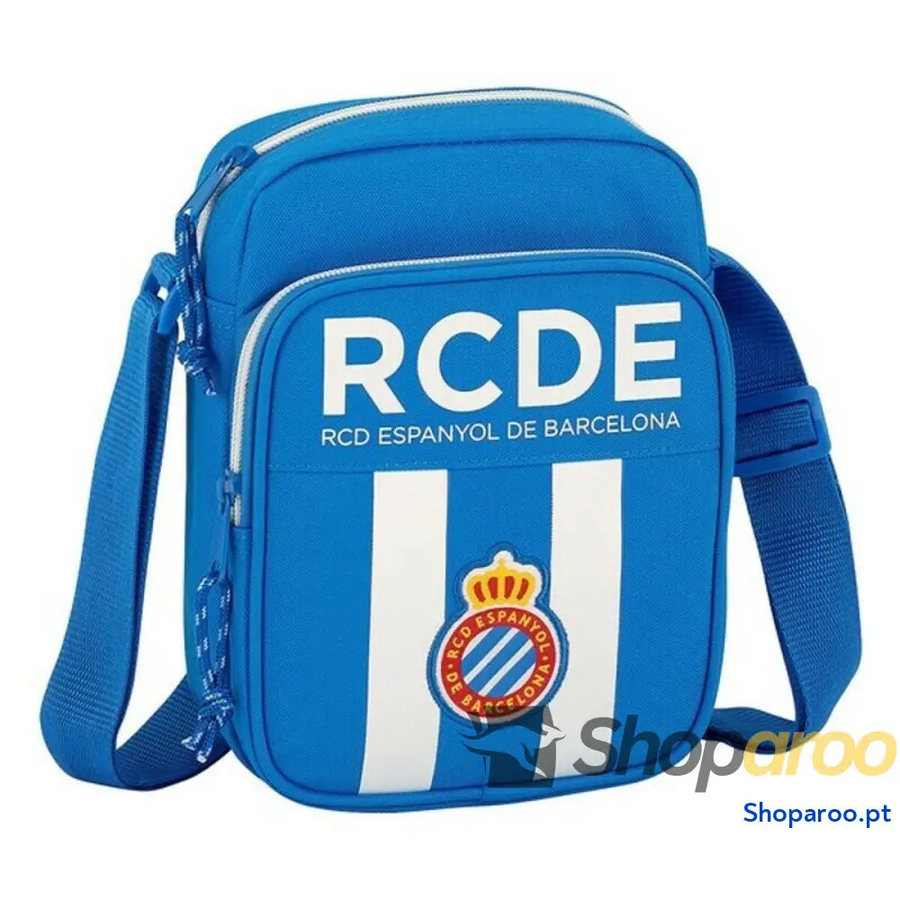 Saco de Ombro RCD Espanyol 611753672 Azul Branco (16 x 22 x 6 cm)