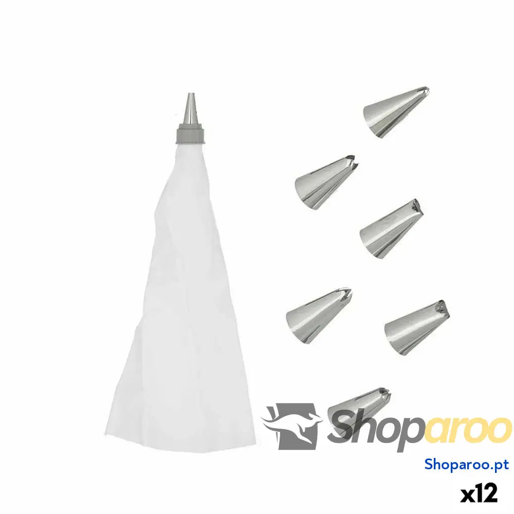 Saco de Pasteleiro Kinvara KT213109 Branco (12 Unidades)