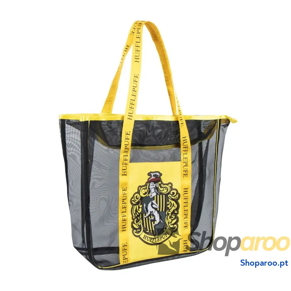 Saco de Praia Harry Potter Amarelo 100 % poliéster