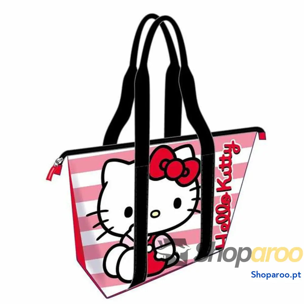 Saco de Praia Hello Kitty Cor de Rosa 47 x 33 x 15 cm