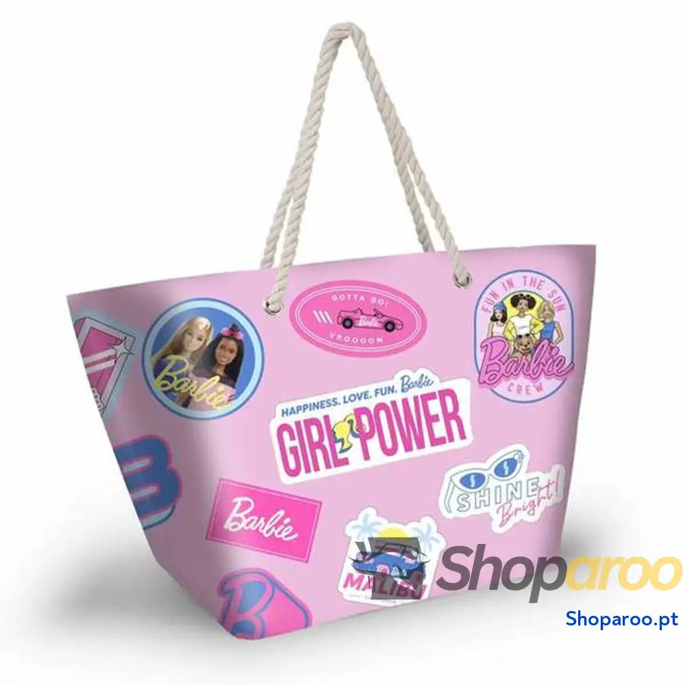 Saco de Praia Karactermania Barbie Soleil Malibu 37 x 52 17 cm
