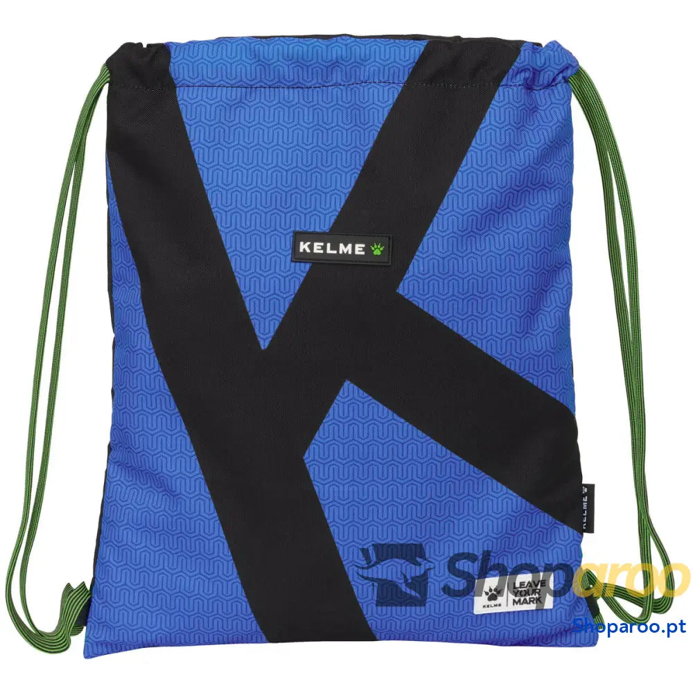 Saco Mochila com Cordas Kelme Royal Azul Preto 35 x 40 x 1 cm