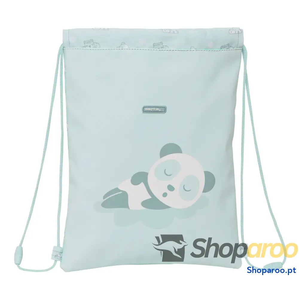 Saco Mochila com Cordas Safta Dormilon Cinzento (26 x 34 x 1 cm)