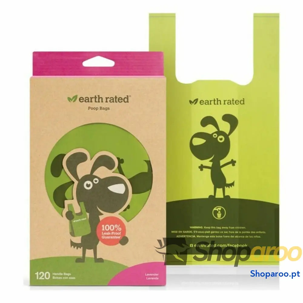 Sacos Earth Rated 870856100069 Lavanda Animais de Estimação (120 uds)