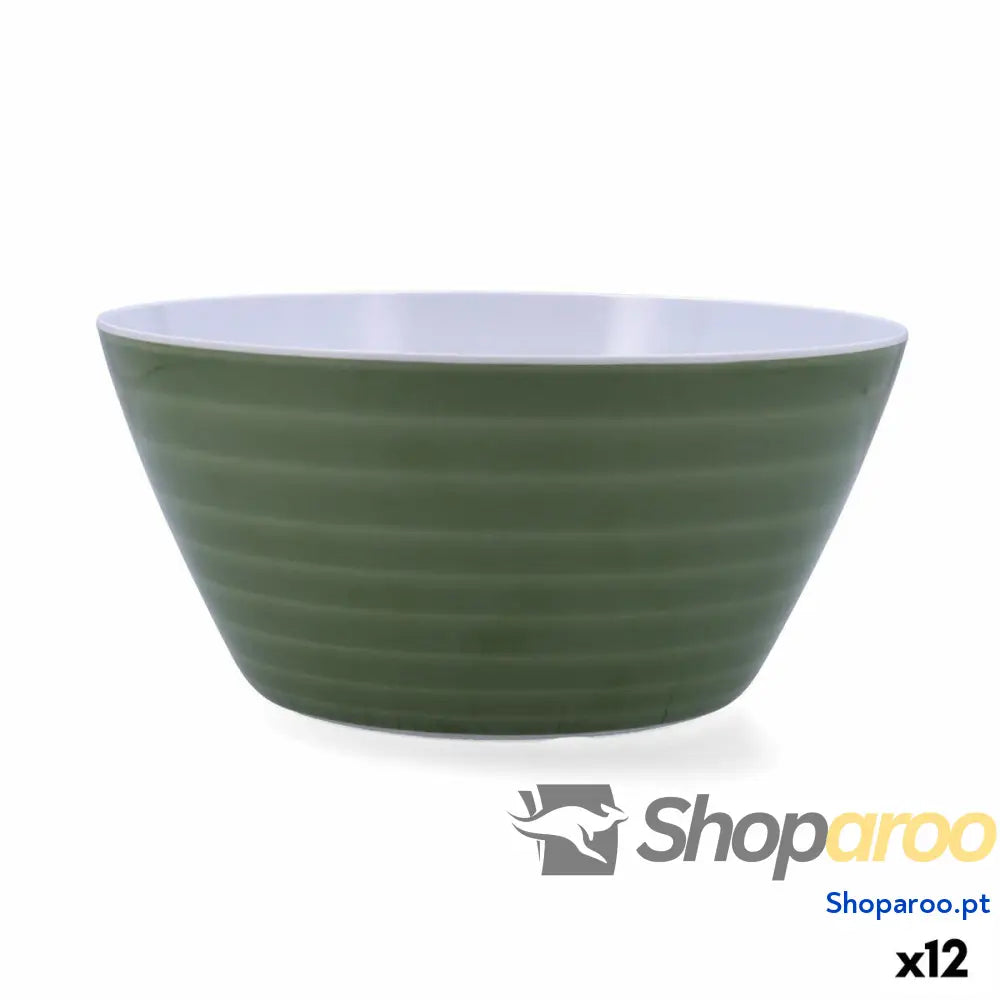 Saladeira Quid Sicilia Multicolor Bioplástico 25 x 12 cm (12 Unidades)