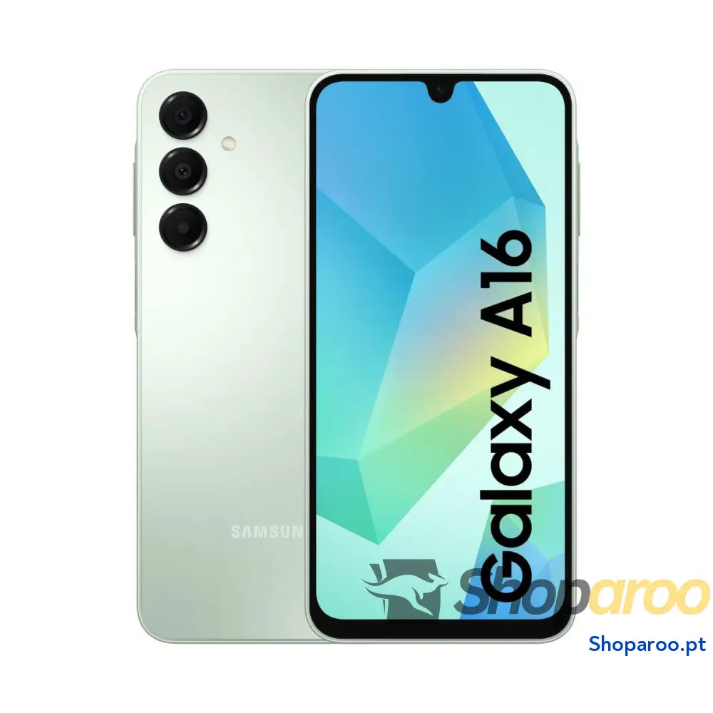 Samsung Galaxy A16 4G LTE telemóvel Android ecrã 6,7’’ super AMOLED várias câmaras armazenamento de 256 GB preto