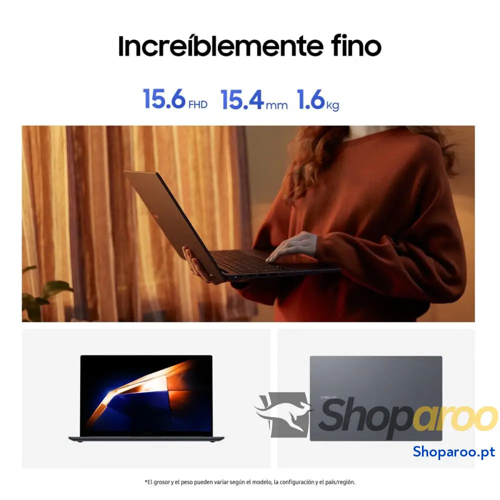 Samsung Galaxy Book4 15.6’’ Full HD LED Ultra-Thin Laptop Intel Core i7 13th Gen i7-1355U 16GB RAM 512GB SSD Iris Xe