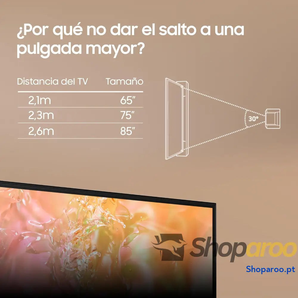 Samsung TV Crystal UHD 2024 43DU7105 Smart de 43’’ com cores puras PurColor a melhor todos os altifalantes