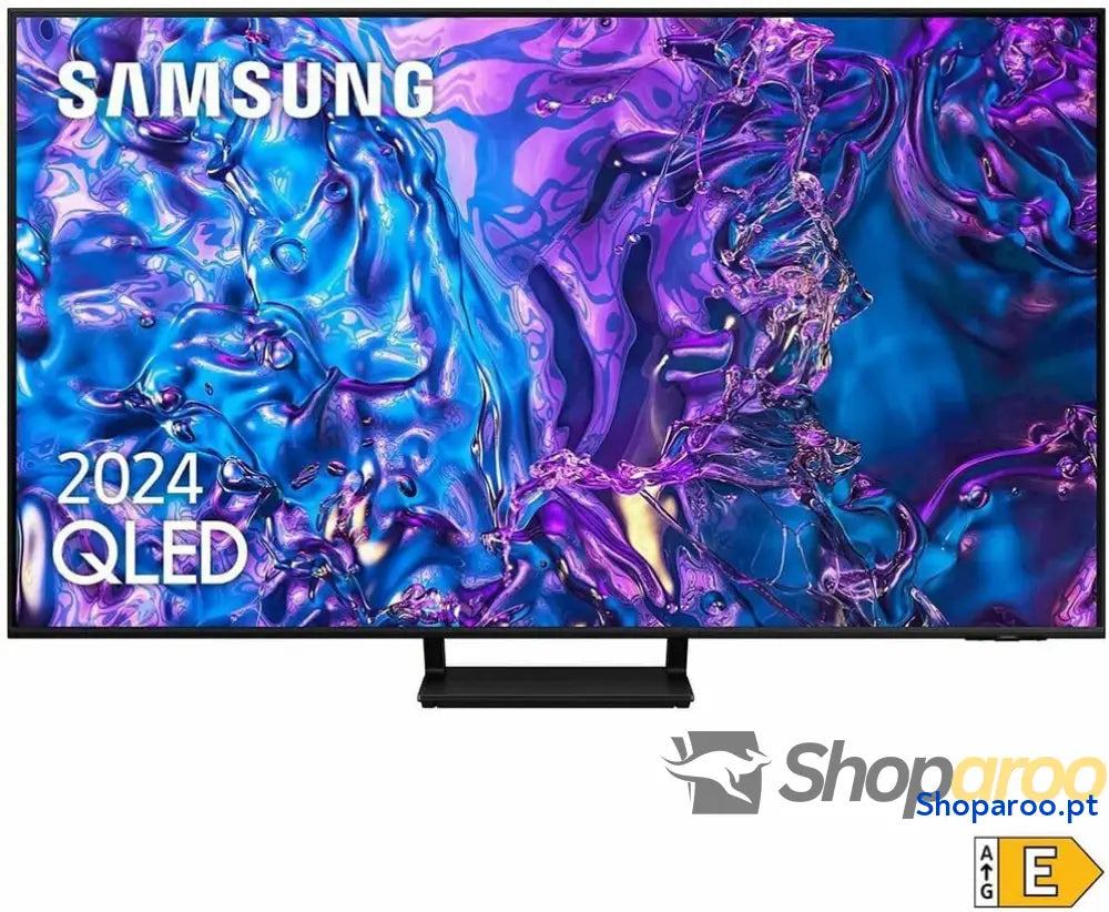 Samsung TV QLED 4K 2024 55Q70D Smart de 55’’ com mais 1.000 milhões cores a melhor GANHE os jogos 120 Hz e ouça todos