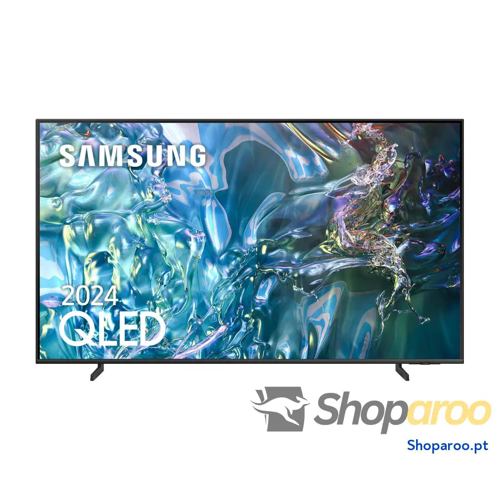 Samsung TV QLED 4K 2024 55Q70D Smart de 55’’ com mais 1.000 milhões cores a melhor GANHE os jogos 120 Hz e ouça todos