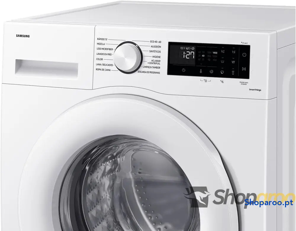 SAMSUNG WW90CGC04DTEEC Máquina de lavar 9 kg AI EcoBubble™ com SmartThings e inteligência artificial classe A cor branca