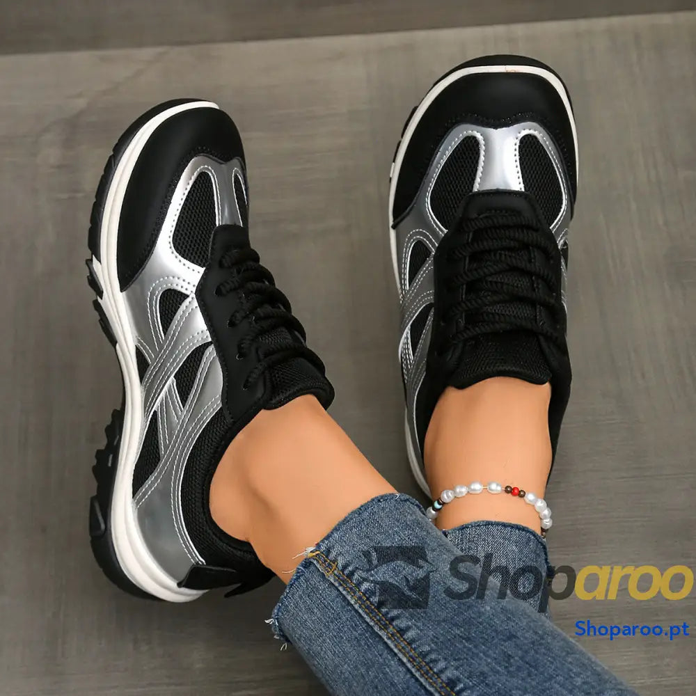 Sapatos de caminhada para casal tamanho grande respirável o outono e primavera moda casual desportiva viagem