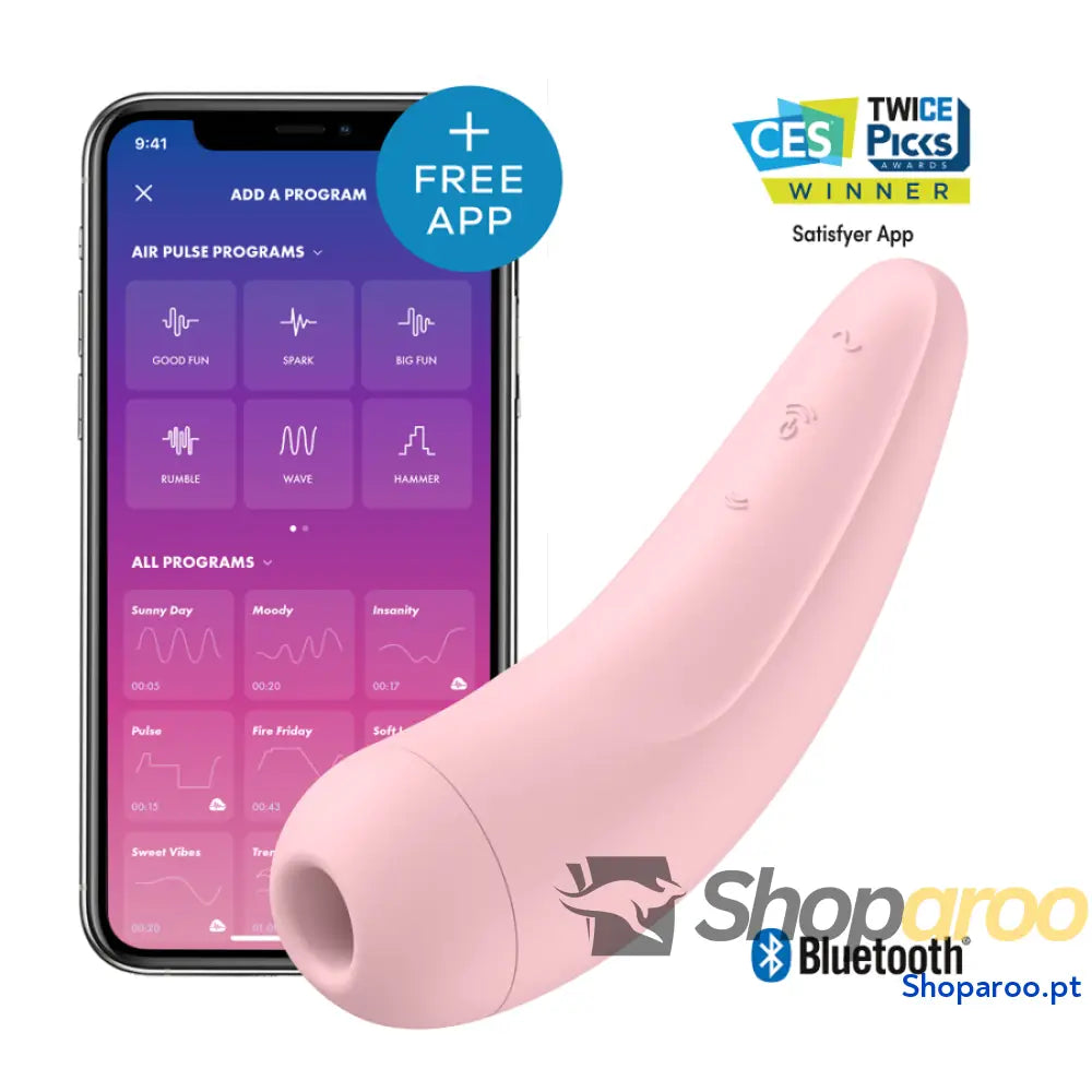 SATISFYER - CURVY 2 + ROSA