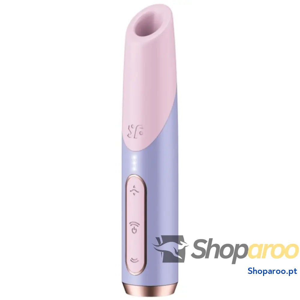 SATISFYER ESTIMULADOR DE CLITÓRIS BOLD KISS WAVE ROSA / VIOLETA