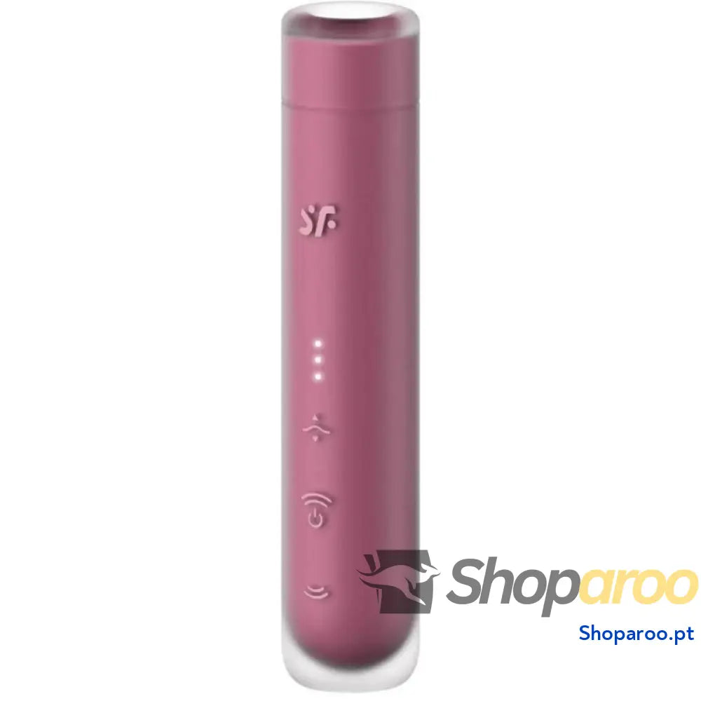 SATISFYER ESTIMULADOR DE CLITÓRIS FIRST KISS WAVE GARNET