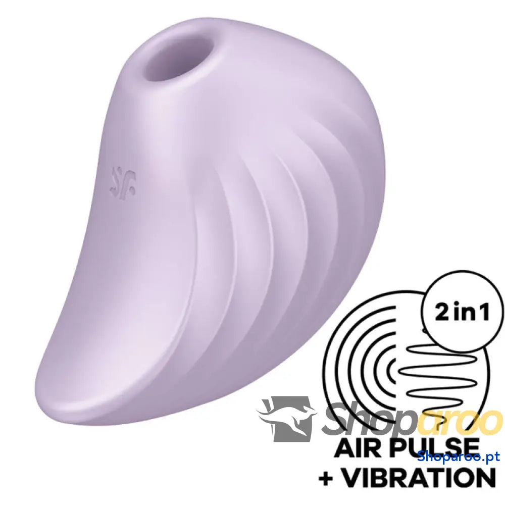 SATISFYER - ESTIMULADOR E VIBRADOR DE PULSO DE AR PEARL DIVER VIOLETA