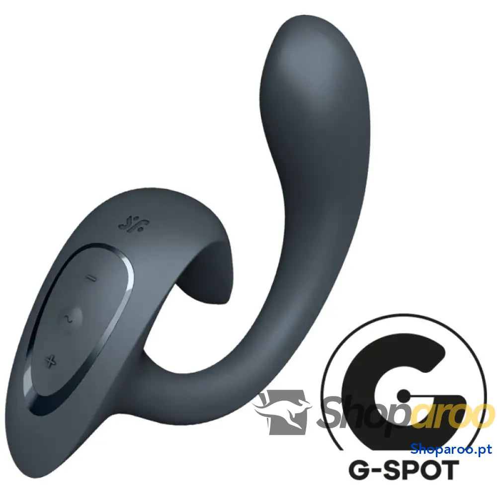 SATISFYER - G FOR GODDESS 1 COELHO VIBRADOR CINZA ESCURO
