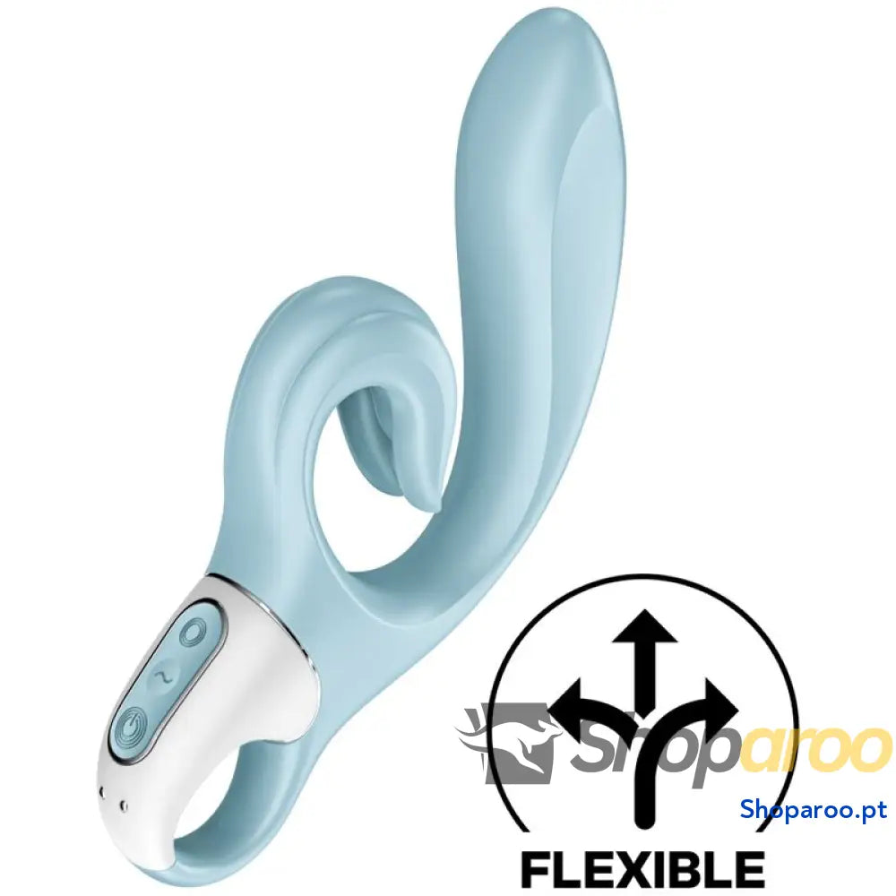 SATISFYER - LOVE ME COELHO VIBRAO AZUL