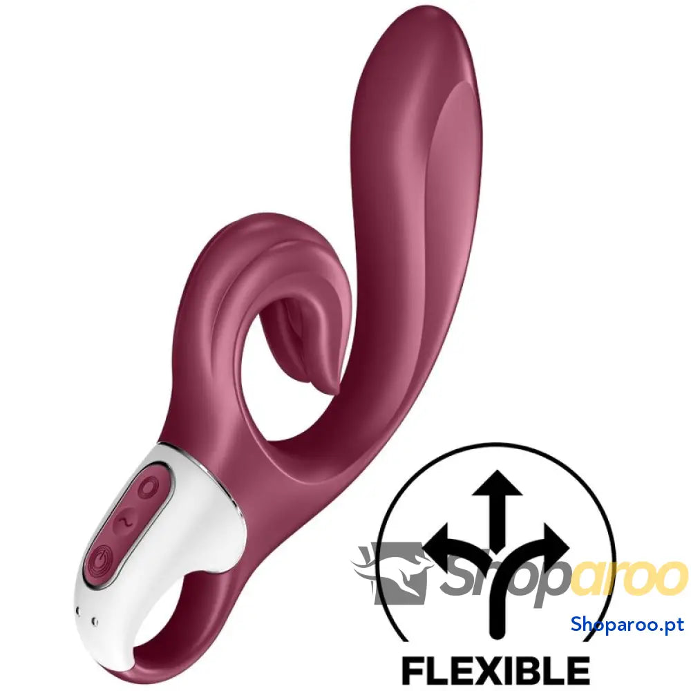 SATISFYER - LOVE ME COELHO VIBRAO VERMELHO