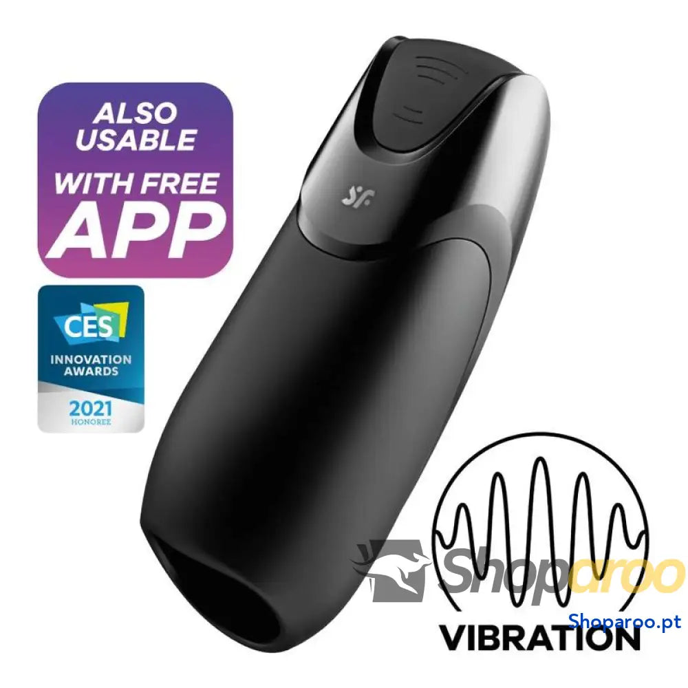 SATISFYER - MEN VIBRATION + PRETO