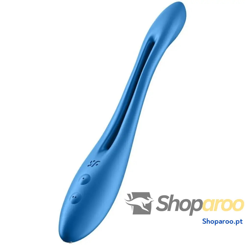 SATISFYER - MULTI VIBRADOR ELASTIC GAME AZUL