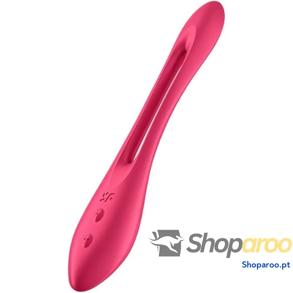 SATISFYER - MULTI VIBRADOR ELASTIC JOY VERMELHO