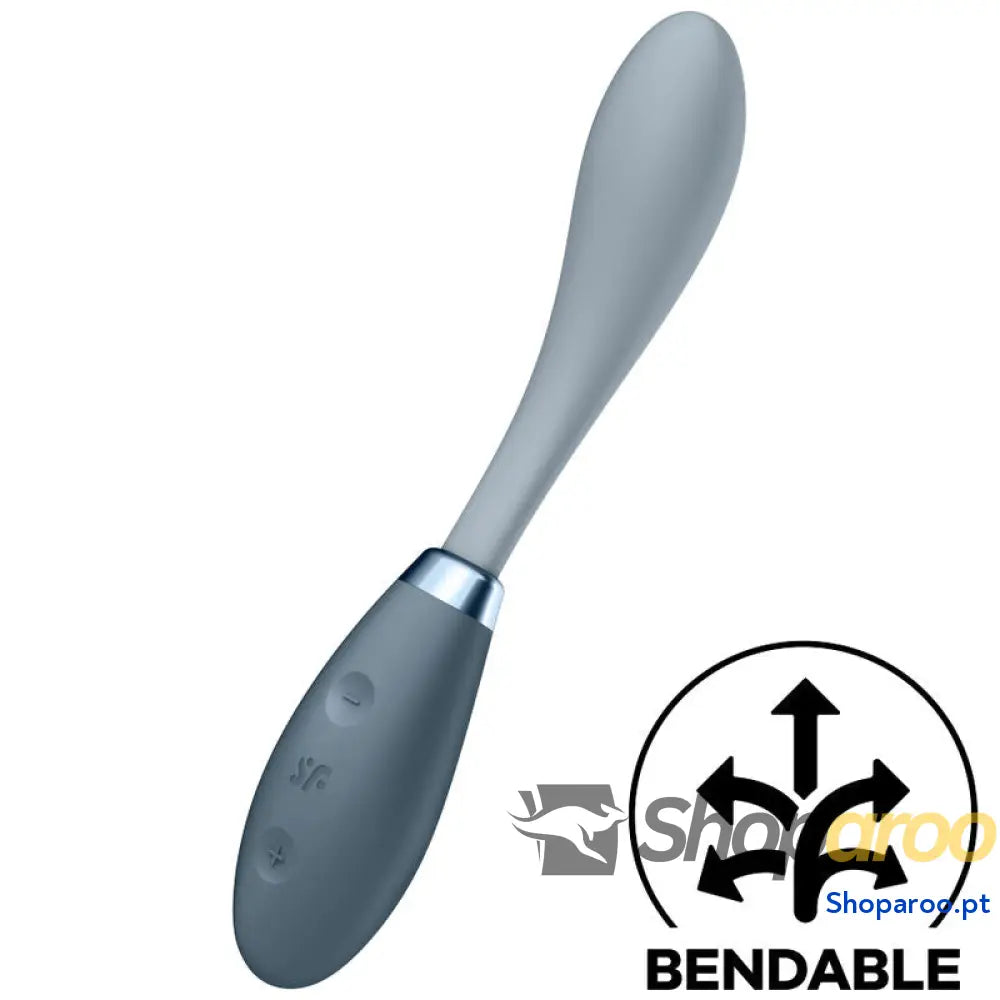 SATISFYER - MULTI VIBRADOR G-SPOT FLEX 3 CINZA