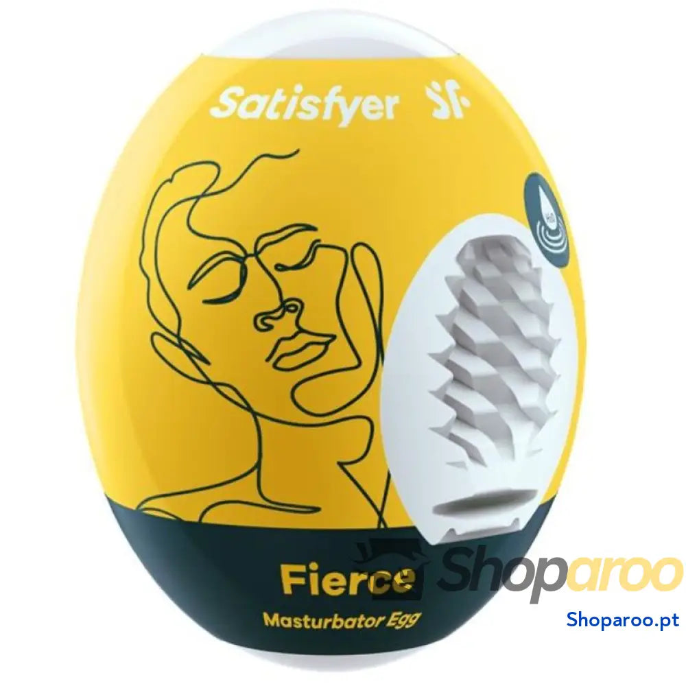 SATISFYER - OVO DE MASTURBADOR FIERCE