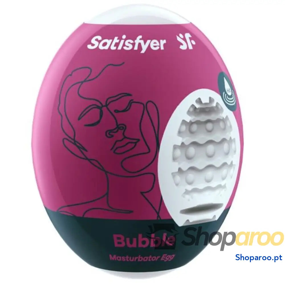 SATISFYER - OVO MASTURBADOR BUBBLE