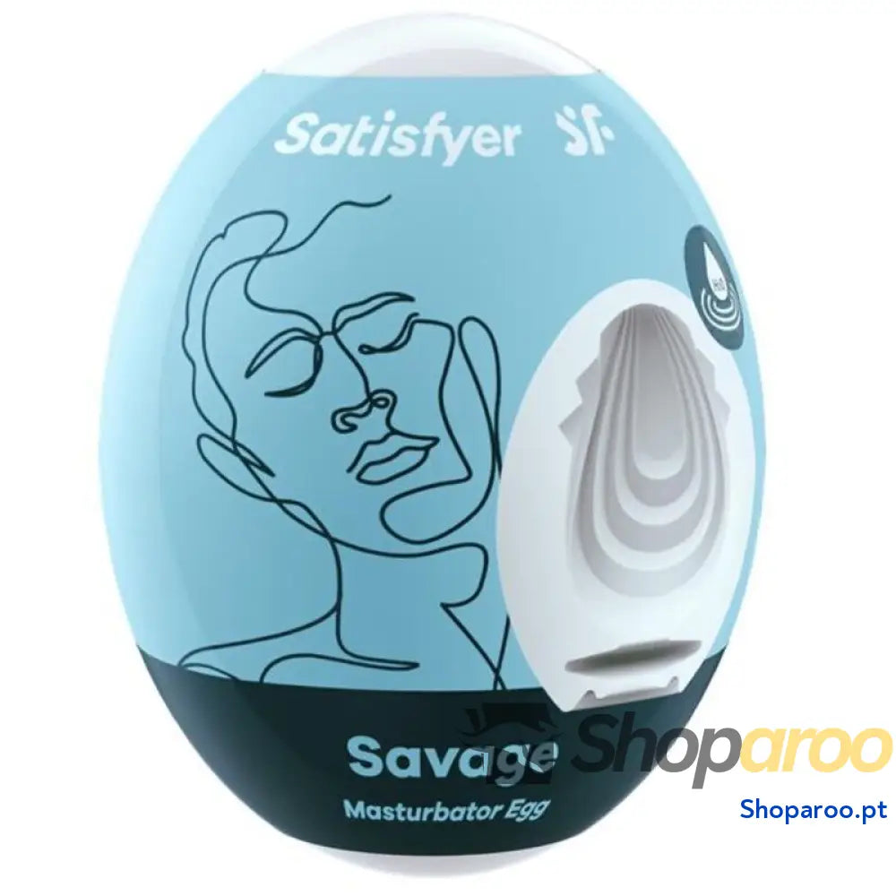 SATISFYER - OVO MASTURBADOR SAVAGE