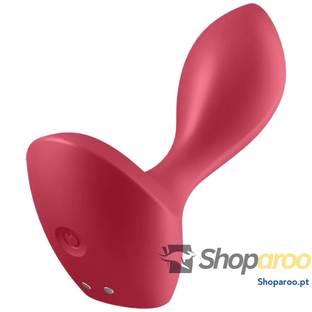 SATISFYER - PLUG VIBRATÓRIO BACKDOOR LOVER VERMELHO