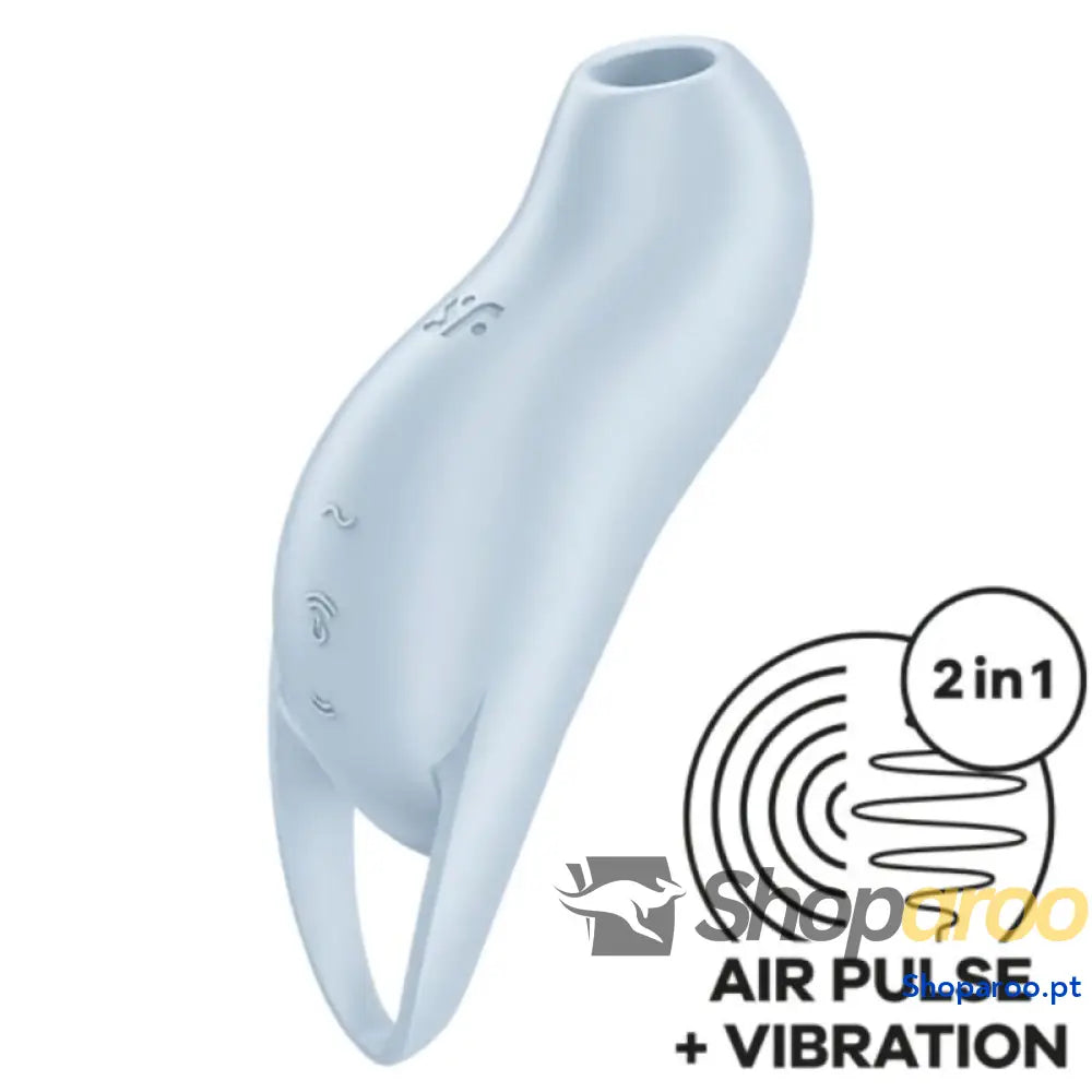 SATISFYER POCKET PRO 1 ESTIMULADOR DE CLITÓRIS AZUL CLARO