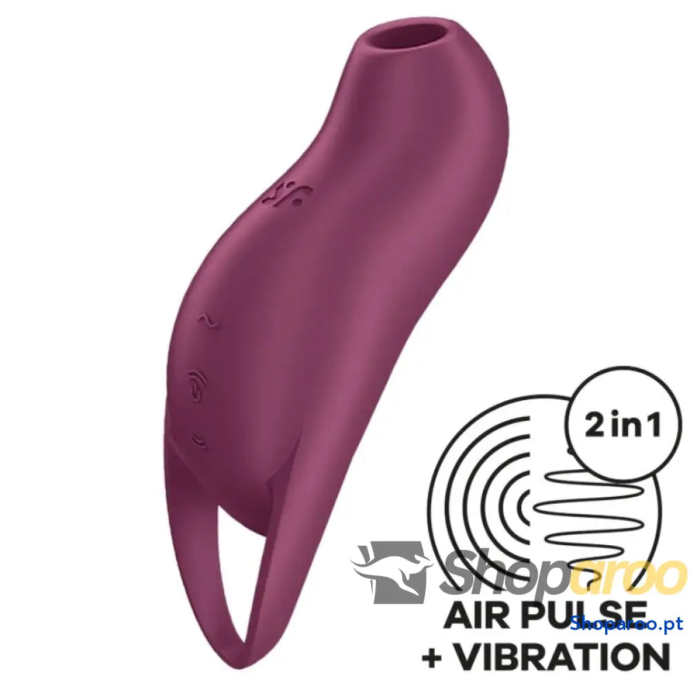SATISFYER POCKET PRO 1 ESTIMULADOR DE CLITÓRIS GARNET