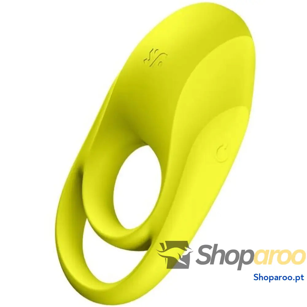 SATISFYER - SPECTACULAR DUO RING VIBRADOR AMARELO