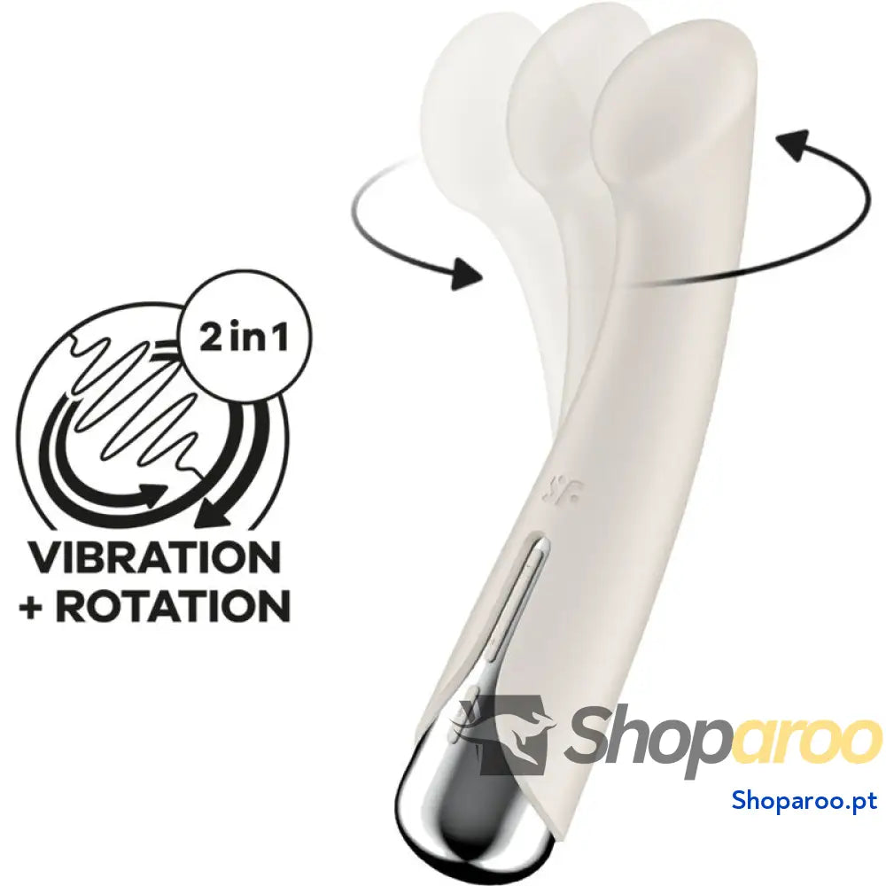 SATISFYER SPINNING G SPORT 1 VIBRADOR ROTATOR BEGE