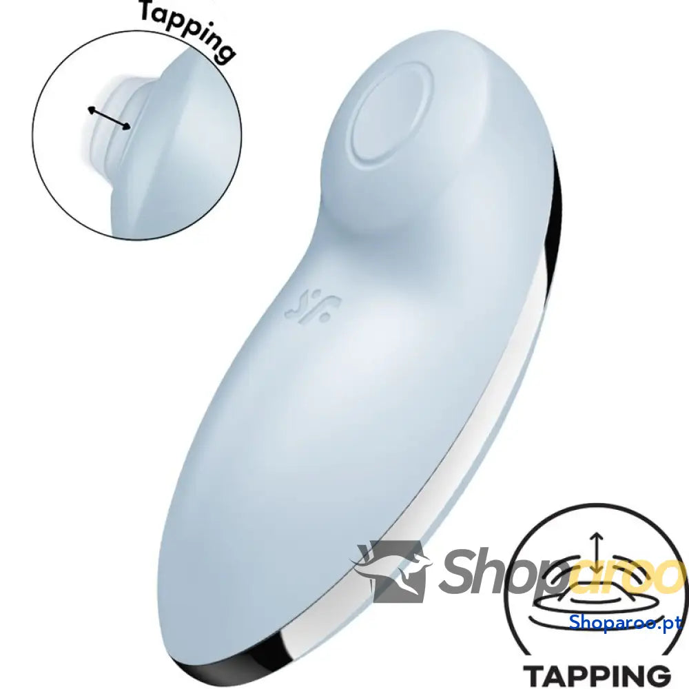 SATISFYER TAP & CLIMAX 2 VIBRADOR ESTIMULADOR AZUL