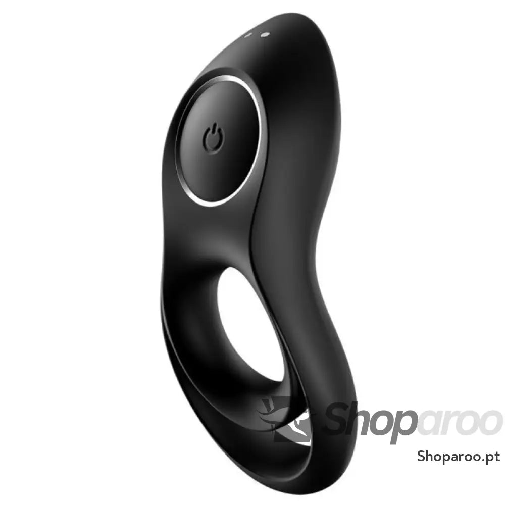 SATISFYER - VIBRADOR DE ANÉIS LENDRIO DUO PRETO