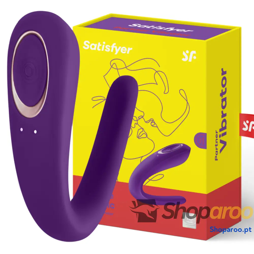 SATISFYER - VIBRADOR DE BRINQUEDO DO PARCEIRO ESTIMULANDO AMBOS OS PARCEIROS
