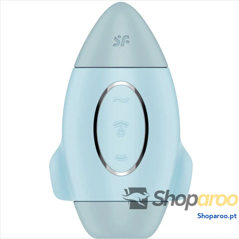 SATISFYER - VIBRADOR DE IMPULSO DUPLO PEQUENO AZUL MISSION CONTROL