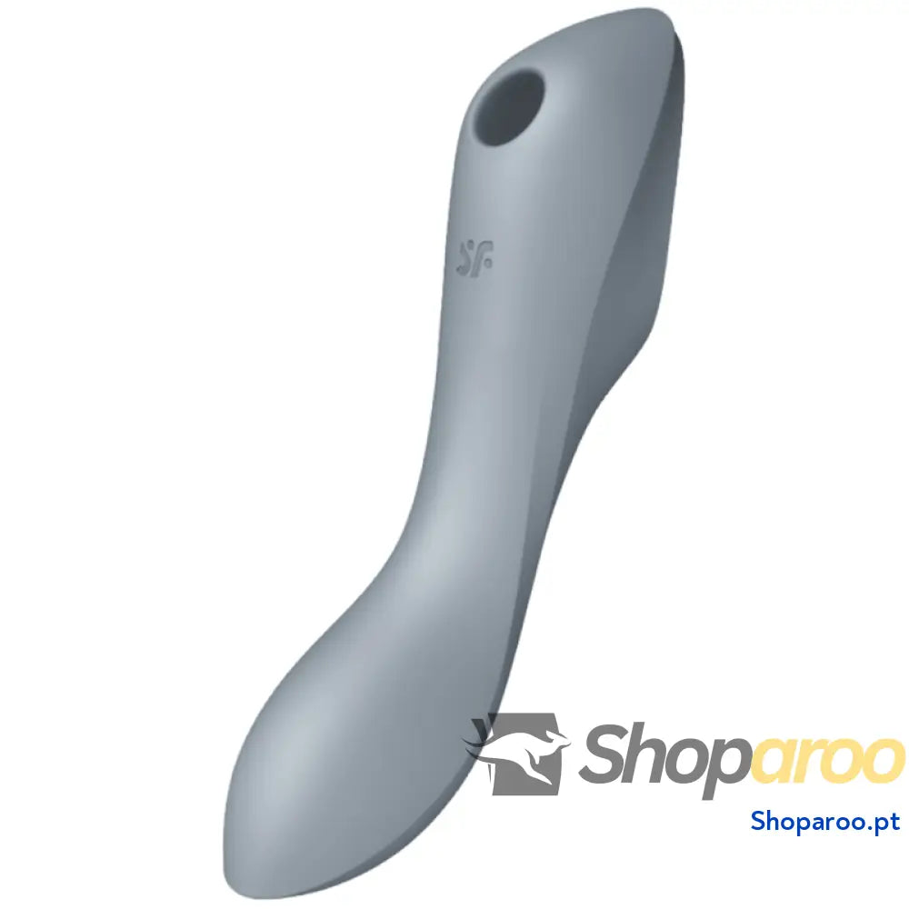 SATISFYER - VIBRADOR DE PULSO DE AR CURVY TRINITY 3 CINZA