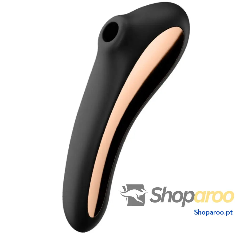 SATISFYER VIBRADOR DE PULSO AR DUAL KISS PRETO