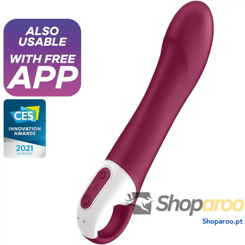 SATISFYER - VIBRADOR GRANDE CALOR GSPOT